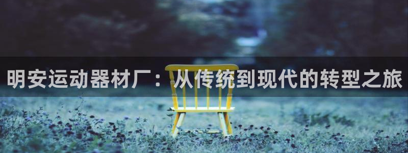 凯捷体育娱乐平台:明安运动器材厂:从传统到现代的转型之旅
